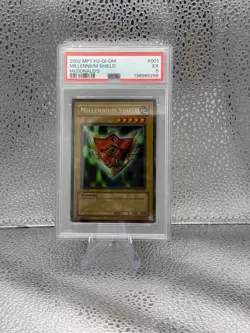 Yu-Gi-Oh! TCG. Millennium Shield. McDonalds Promo. Ultra Rare Holo. PSA 5. - Image 1