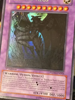 Yugioh: Rainbow Neos - PTDN-EN044 - Ghost Rare - 1st Edition - NM - Image 3