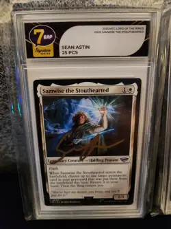 *SIGNED*Elijah Wood And Sean Astin Magic The Gathering Hard Sealed JSA - Image 2