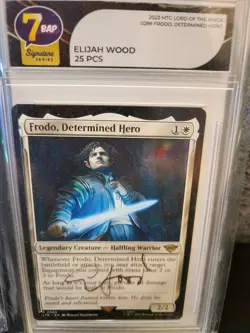 *SIGNED*Elijah Wood And Sean Astin Magic The Gathering Hard Sealed JSA - Image 3