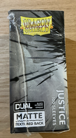 Dragon Shield Sleeves: Standard Matte Dual - Justice 100CT #5 - Image 4