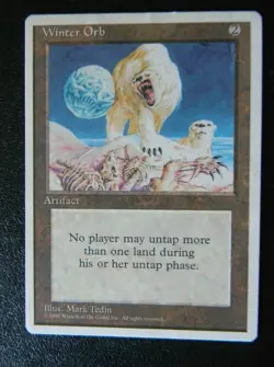 WINTER ORB : MTG : 5TH EDITION : VERY FINE/NEAR MINT : 1997 : SEE PHOTO'S - Image 1