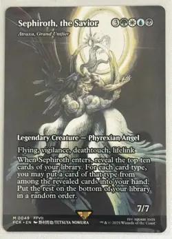 Magic the Gathering "Sephiroth, the Savior" - Atraxa, Grand Unifier M 0049 - Image 1