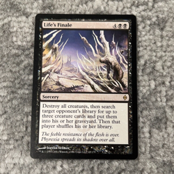 Lifes Finale MTG New Phyrexia Magic The Gathering Rare Light Play LP - Image 1
