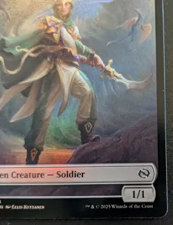 Soldier 0004 & Soldier 0005 Foil Token Tarkir: Dragonstorm Magic: The Gathering - Image 5