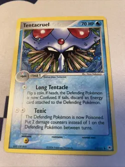 Pokemon EX Hidden Legends Tentacruel 51/101 Reverse Holo PACK 2004 - Image 1