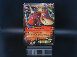 CAMERUPT EX 29/160 HOLO EX RARE PRIMAL CLASH POKEMON HOLO NM/M - Image 1