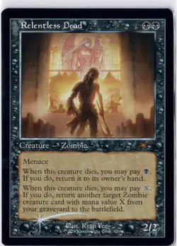 Relentless Dead NM/M* FOIL RETRO Secret Lair ENGLISH 850 mtg -UnltdCards - Image 1