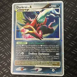 Darkrai Lv X Pokemon Diamond & Pearl Black Star Promo #DP19 2007 - Image 1
