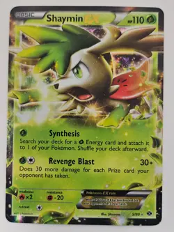 Pokemon - Next Destinies: Shaymin EX 5/99 - Damaged - Image 1