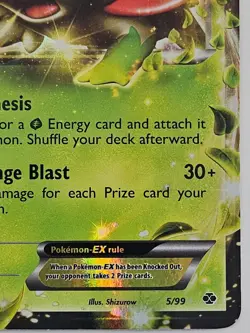Pokemon - Next Destinies: Shaymin EX 5/99 - Damaged - Image 5