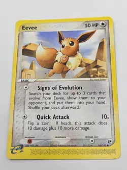 Pokemon - Sandstorm : Eevee 63/100 - Damaged - Image 1