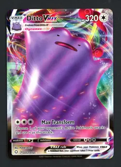 Ditto VMAX 051/072 Shining Fates Holofoil Ultra Rare Pokemon TCG - Image 1
