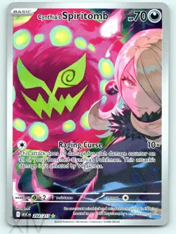 Cynthia's Spiritomb 244/217 Pokemon Ascended Heroes Illustration Rare - Image 1