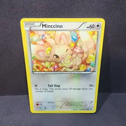 Minccino RC18/RC25 Holo Legendary Treasures: Radiant Collection Pokemon Holo LP - Image 1