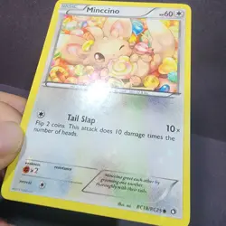 Minccino RC18/RC25 Holo Legendary Treasures: Radiant Collection Pokemon Holo LP - Image 3