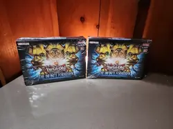 Yugioh TCG The Infinite Forbidden-Four 9-Card Packs Box Lot of 2 Boxes - Image 1