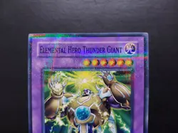 Yugioh - Elemental Hero Thunder Giant MF01-EN001 Parallel Rare Promo - Image 2