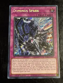Konami Yu-Gi-Oh! Dominus Spark BLZD-EN077 Secret Rare Foil 1st ENG - Image 3
