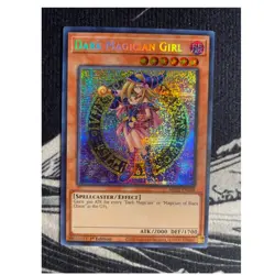 Yu-Gi-Oh! Dark Magician Girl MP22-EN268 1st Ed Prismatic Secret Rare - Image 1