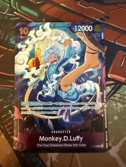 One Piece English - Monkey.D.Luffy - P-099 - Promo - NM - Image 1