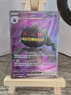 Banette EX 229/198 Scarlet & Violet Base NM Full Art Pokemon TCG - Image 1