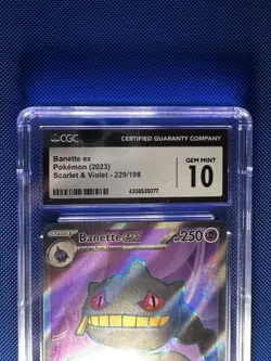 Pokemon TCG Banette EX Full Art 229/198 Scarlet Violet Base - Image 2
