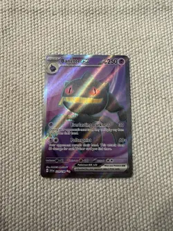 Banette EX 229/198 Scarlet & Violet Base NM Full Art Pokemon TCG - Image 1