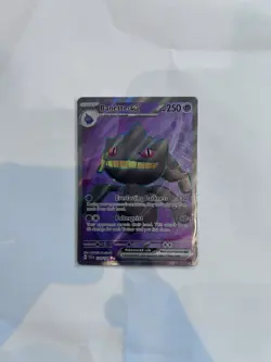 Pokemon TCG Banette EX Full Art Card 229/198 Scarlet Violet Base English Edition - Image 1