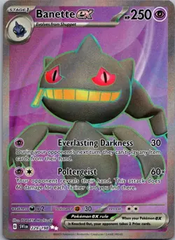 Banette ex Ultra Rare SV01: Scarlet & Violet Base Set 229/198 NM - Image 1