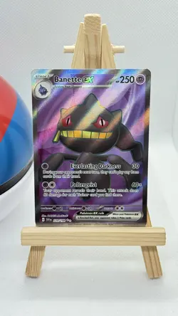 Pokemon Card Banette EX 229/198 Scarlet & Violet Ultra Rare Full Art NM - Image 2