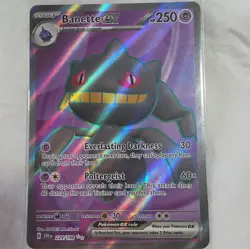 Pokemon TCG Banette ex Scarlet & Violet Base Set 229/198 Holo Ultra Rare - Image 3
