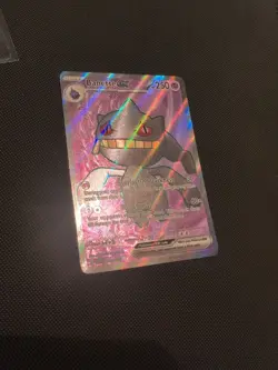 Pokemon TCG Banette EX 229/198 Scarlet Violet Base Ultra Rare Full Art - Image 1