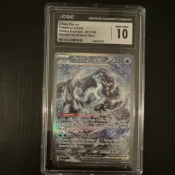 Wizards CGC 10 Chien-Pao ex Sv02 Paldea Evolved SIR Holo 261/193 Eng 2023 - Image 1