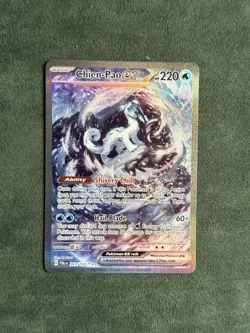 Pokemon TCG Chien-Pao EX Card 261/193 SIR Paldea Evolved - Near mint - Image 1