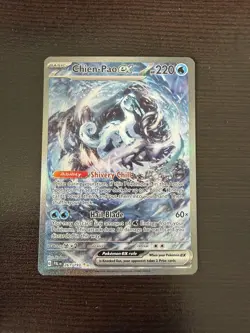 Chien-Pao ex Special Illustration Rare Holo SV02: Paldea Evolved 261/193 NM - Image 1
