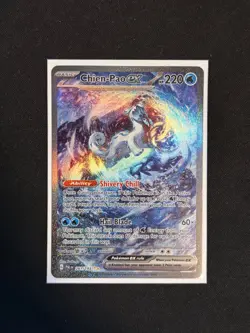 Chien-Pao ex Special Illustration Rare Holo SV02: Paldea Evolved 261/193 NM - Image 1