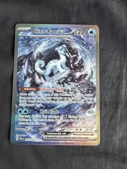 Pokemon Chien-Pao EX 261/193 Paldea Evolved - Image 1