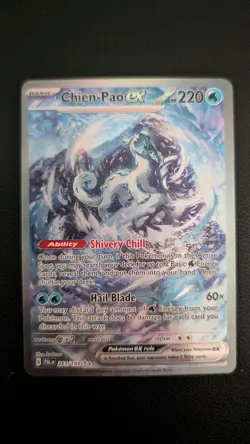 Pokemon TCG Chien-Pao ex Special Illustration Rare 261/193 Paldea Evolved - Image 1