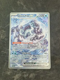 Pokemon TCG Chien-Pao EX Special Illustration Rare Card Paldea Evolved 261/193 - Image 1