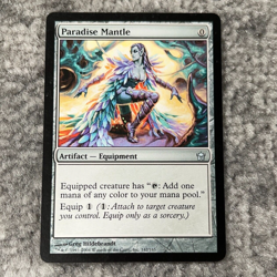 Paradise Mantle MTG Fifth Dawn Magic The Gathering Uncommon Light Play LP - Image 1