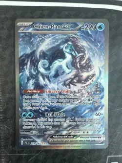 Pokemon TCG Chien-Pao EX Scarlet & Violet Paldea Evolved Card 261/193 - Image 2