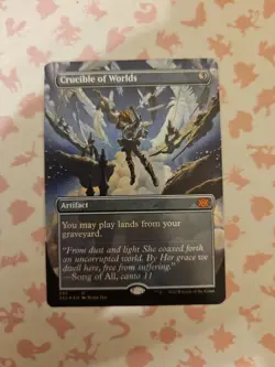 Crucible of Worlds (Borderless) Double Masters 2022 Foil - Image 1