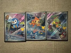 Pokemon TCG First Partner Illustration Collection Series 1 Gen 4 Sinnoh Starters - Image 1