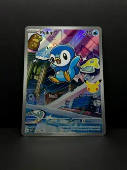 Pokemon TCG First Partner Illustration Collection Series 1 Gen 4 Sinnoh Starters - Image 3
