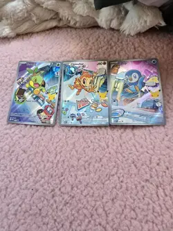 Pokemon TCG First Partner Illustration Collection Series 1 Gen 4 Sinnoh Starters - Image 1