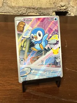 Pokemon TCG First Partner Illustration Collection Series 1 Gen 4 Sinnoh Starters - Image 4