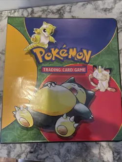Pokemon Trading Card Game 3 ring binder only - Image 1