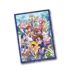 60pcs Trading Card Digimon Adventure OPCG Card Sleeves 66X91mm Standard Size - Image 1