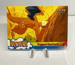 TRAPPED CHARIZARD #51 - NON-HOLO - Topps - POKEMON CARD - Image 1